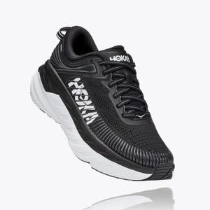 Hoka Bondi 7 Running Shoes Black Size 8